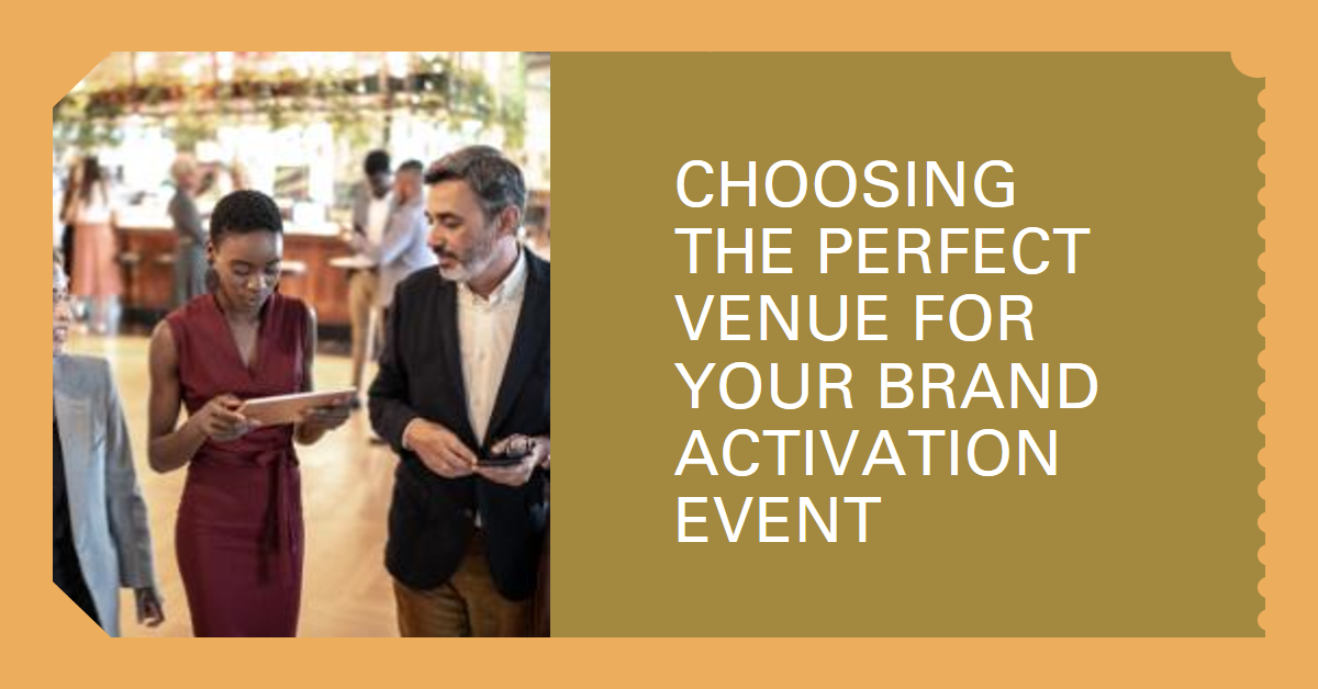 How to Choose the Best Venue for a Brand Activation Event - rankereports